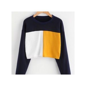 Multicolored crop top